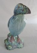 Beswick blue gloss glaze puffin no 618 H 23 cm