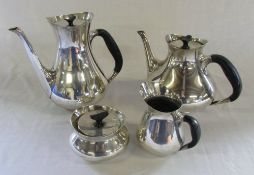 4 piece 'Cohr' Danish EPNS tea/coffee service