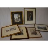 Assorted framed pictures and prints
