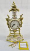 Franklin Mint Marie-Antoinette Flowers of Versailles Clock H 42 cm