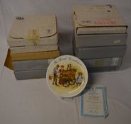 Various collectors plates including Wedgwood