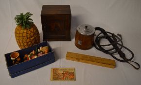 Pineapple ice bucket, Le Tour Du Monde cigar,