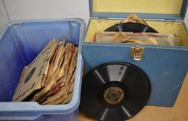 78's records including Bing Crosby,
