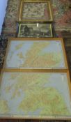Oxford Plastic Relief Maps Series 3 Northern and Southern Scotland,