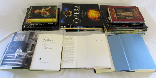 Various books and programmes relating to classical music/opera inc signed 'La Stupenda' A Biography