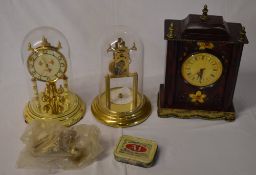 2 anniversary clocks and one other clock for parts (af)
