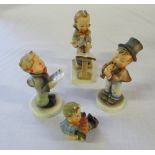 4 Hummel figurines