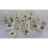 Selection of crested china inc Goss (3)