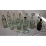 13 Lincolnshire bottles including Spilsby and Bourne