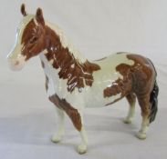 Beswick skewbald pinto pony
