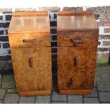 Pair of Art Deco cabinets