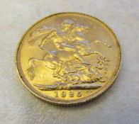 George V 1925 full sovereign