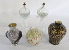 Various studio glass