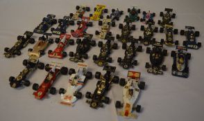 Die cast Formula 1 style cars including Corgi