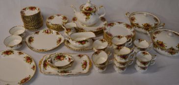 Royal Albert 'Old Country Roses' part dinner / tea service