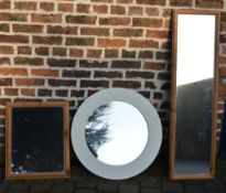 3 wall mirrors