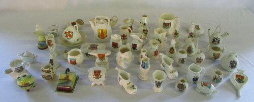 Assorted crested china inc Carlton ware,