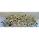 Assorted crested china inc Carlton ware,