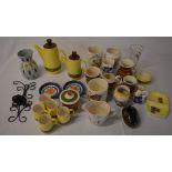Various ceramics including Carltonware