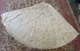 Victorian lace dress insert