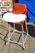 Vintage child's highchair