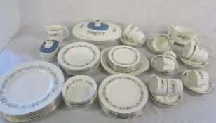 Royal Doulton 'Pastorale' part dinner service approximately 55 pieces (1 coffee cup a/f)