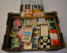 Various playing cards / top trumps packs