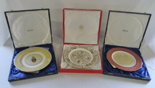 3 Spode commemorative plates - Lincoln Cathedral 703/900,