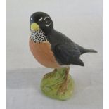 Beswick American robin matte finish (chip to beak)