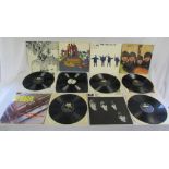 6 Beatles albums all containing 'Factory sample not for sale' stickers - Help, Yellow Submarine,