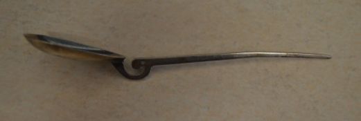 Silver replica Corinium Spoon, Sheffield possibly 1945, C J Vander Ltd, approx 0.