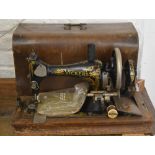 Vickers sewing machine (af)