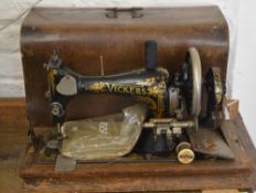 Vickers sewing machine (af)