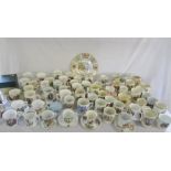 Large collection of commemorative ware (2 boxes)