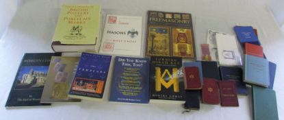 Various books mainly Masonic