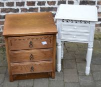 Small bedside cabinet and one other