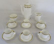 Shelley part coffee set 'Athens' pattern