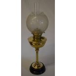 Brass paraffin lamp