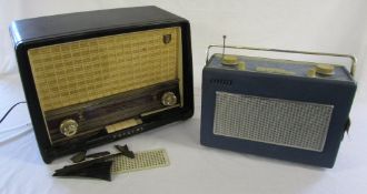 Phillips Radio (a/f) and a Hacker radio