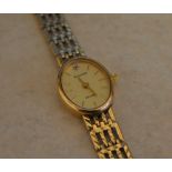 Ladies 9ct gold 'Accurist Gold' wrist watch, total approx weight 13.