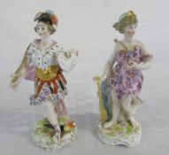 Late 19th/early 20th century pair of continental figures