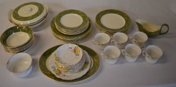 Palissy 'Regency' part dinner service and one other