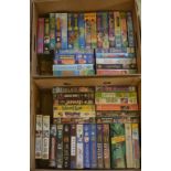 Various VHS tapes, good titles including Disney, Winnie the Pooh,