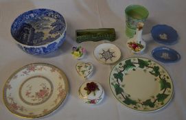 Various ceramics including Royal Doulton, Spode,