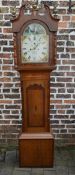Victorian 8 day long case clock maker W Hewson,