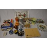 Vintage items including Villeroy & Boch, Portmeirion, trays,