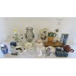 2 boxes of assorted ceramics and glassware inc Royal Doulton and Wedgwood