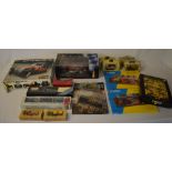 Die cast model vehicles including Burago, Classico collection,