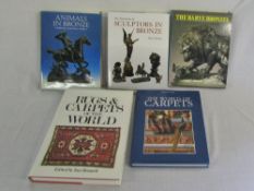 Reference books relating to carpets and bronzes