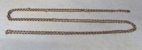 9ct gold necklace marked 9c weight 22.